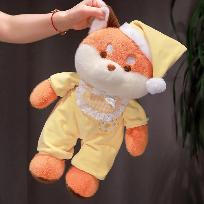 kawaiies-softtoys-plushies-kawaii-plush-Bedtime Fox Koala Dog Pajama Party Plushies Soft toy 
