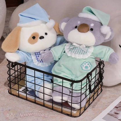 kawaiies-softtoys-plushies-kawaii-plush-Bedtime Fox Koala Dog Pajama Party Plushies Soft toy 
