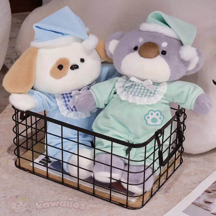 kawaiies-softtoys-plushies-kawaii-plush-Bedtime Fox Koala Dog Pajama Party Plushies Soft toy 