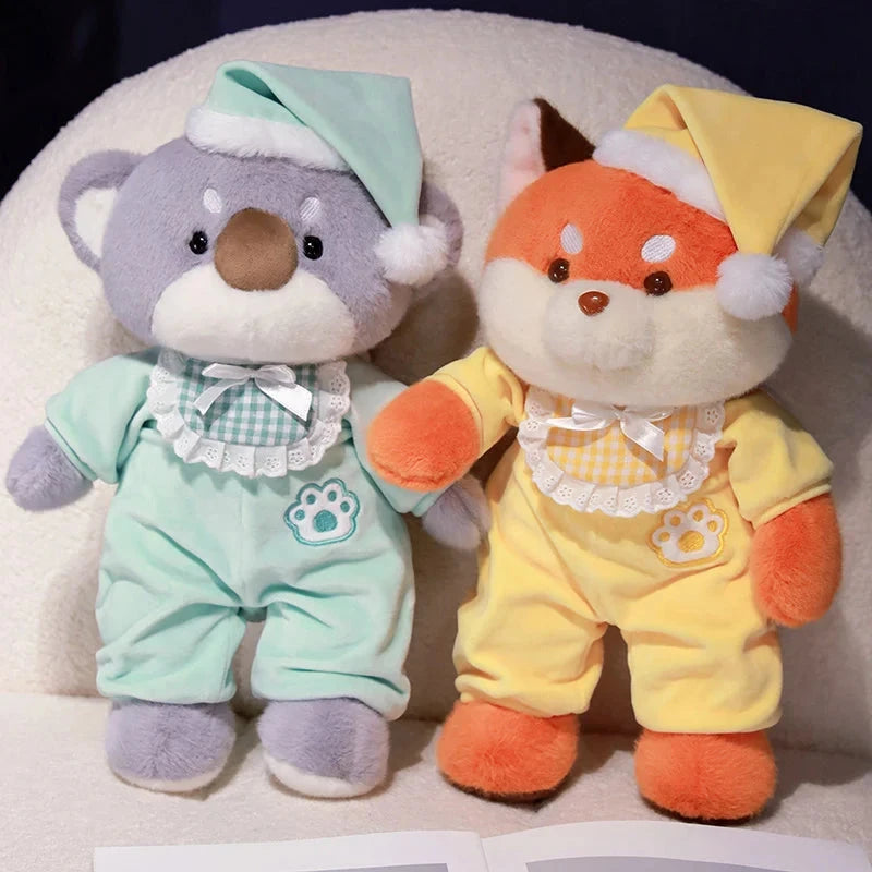 kawaiies-softtoys-plushies-kawaii-plush-Bedtime Fox Koala Dog Pajama Party Plushies Soft toy 