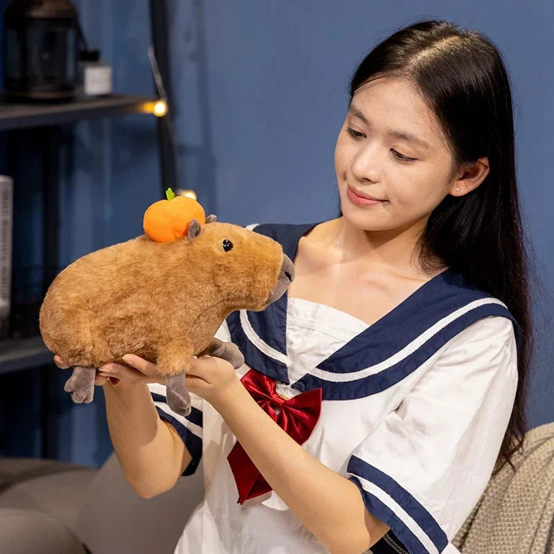 kawaiies-softtoys-plushies-kawaii-plush-Biscuit the Derpy Capybara Plush Soft toy 