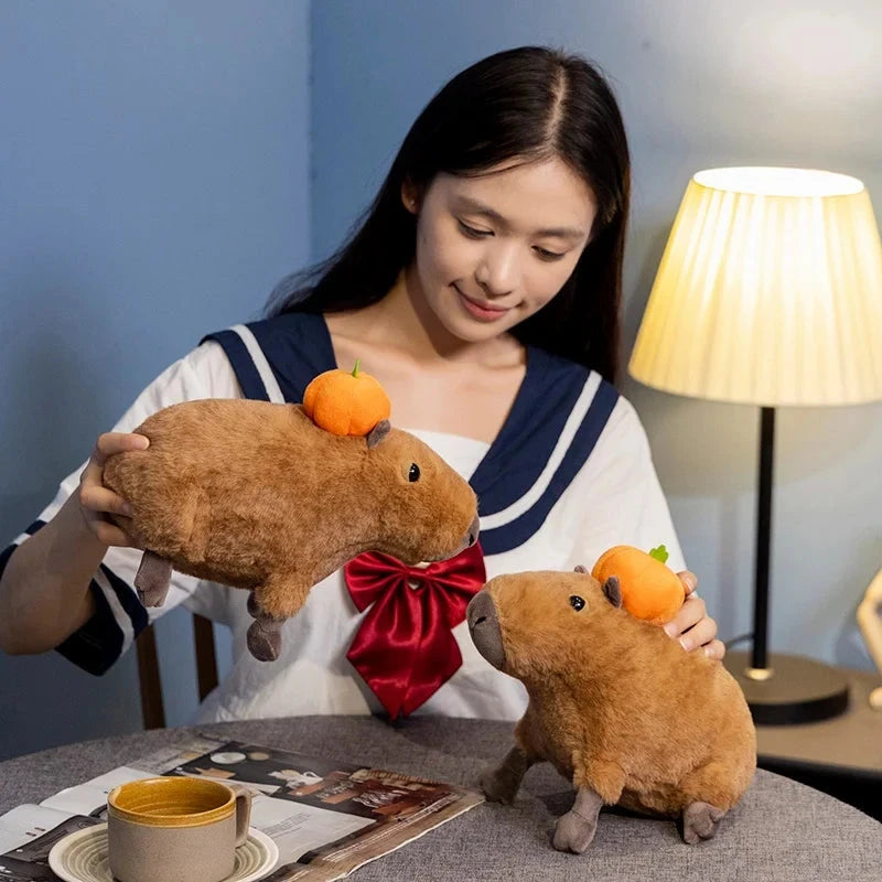 kawaiies-softtoys-plushies-kawaii-plush-Biscuit the Derpy Capybara Plush Soft toy 