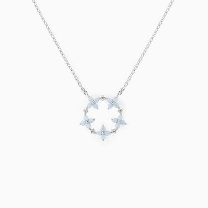 kawaiies-softtoys-plushies-kawaii-plush-Blooming Baby Blue Flower 18K Gold-Plated Necklace Jewelry 