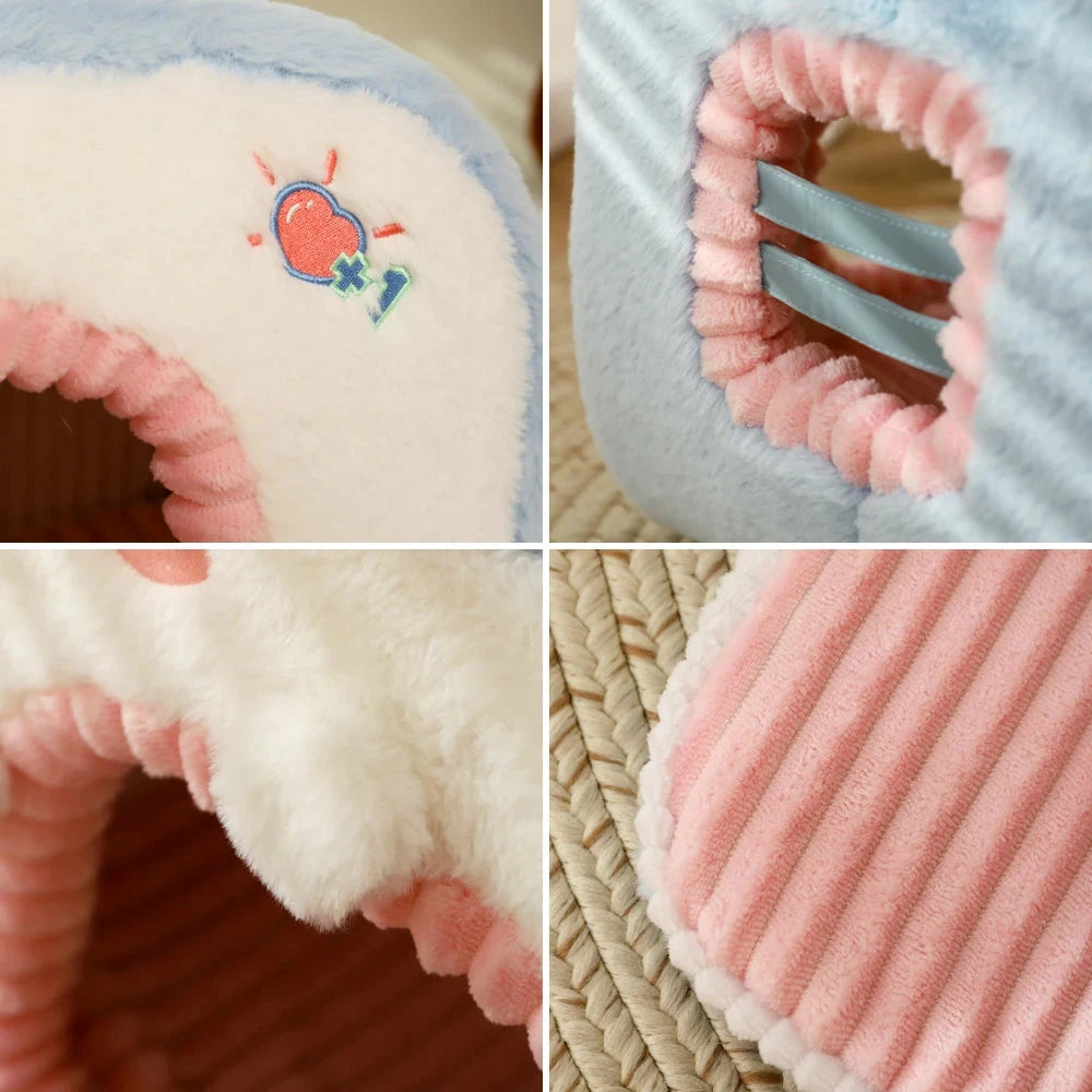 kawaiies-softtoys-plushies-kawaii-plush-Blue Green Television Pet Bed House Pet Beds 