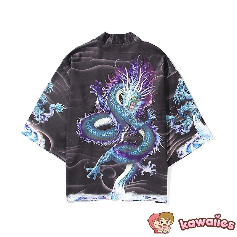 kawaiies-softtoys-plushies-kawaii-plush-Blue Thunder Dragon Kimono Kimono 