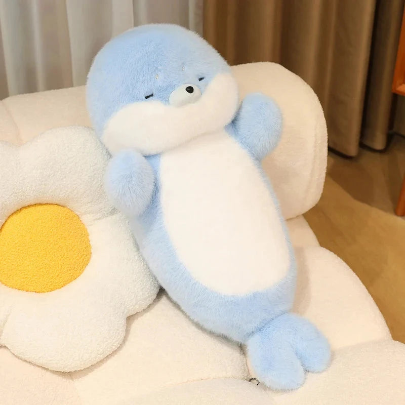 kawaiies-softtoys-plushies-kawaii-plush-Bluey The Kawaii Seal Plush Soft toy Sleeping 