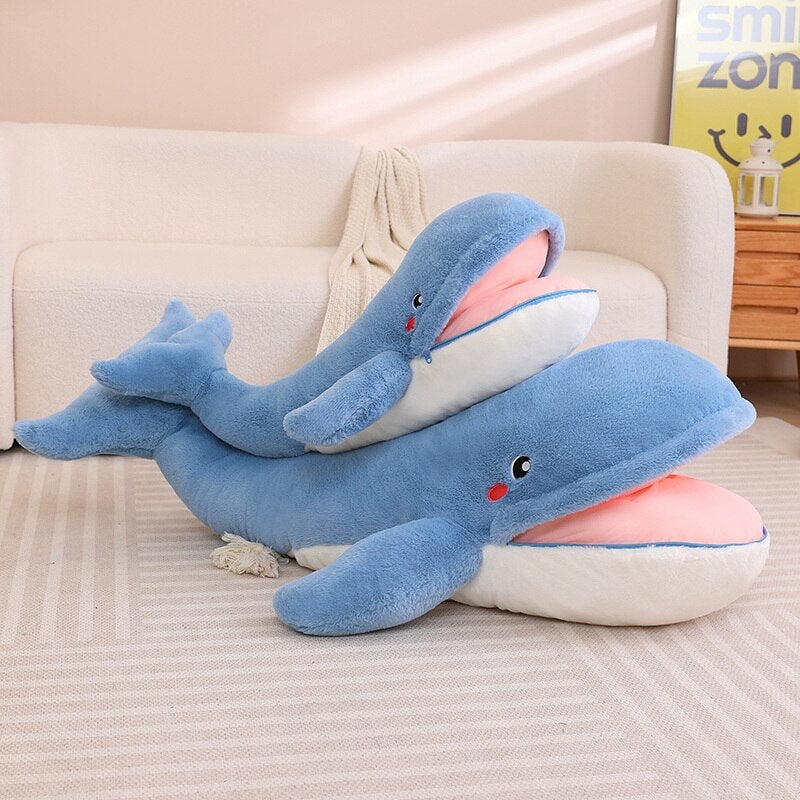 kawaiies-softtoys-plushies-kawaii-plush-Bubbles the Happy Whale Plushie | NEW Soft toy 