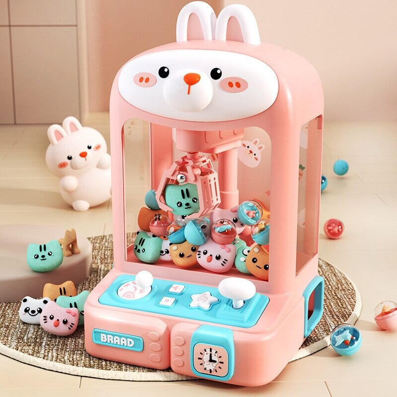 kawaiies-softtoys-plushies-kawaii-plush-Bunny & Bear Mini Claw Machines | NEW Toys 