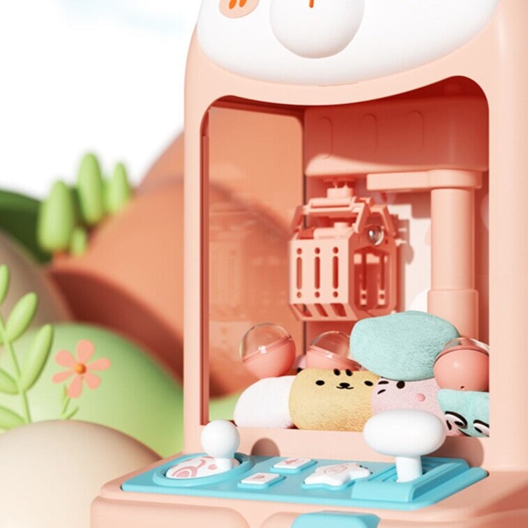 kawaiies-softtoys-plushies-kawaii-plush-Bunny & Bear Mini Claw Machines | NEW Toys 