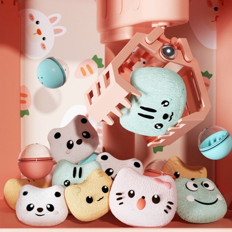 kawaiies-softtoys-plushies-kawaii-plush-Bunny & Bear Mini Claw Machines | NEW Toys 