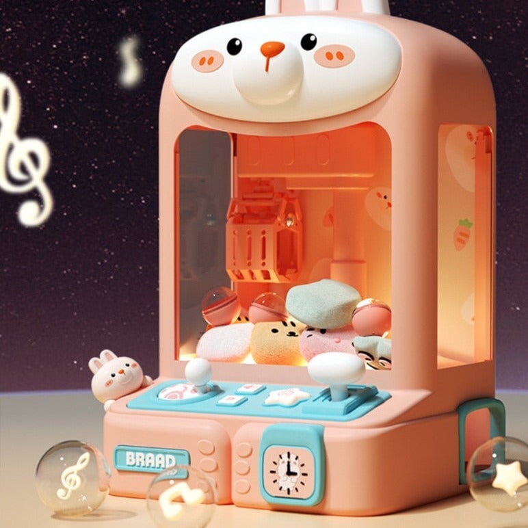 kawaiies-softtoys-plushies-kawaii-plush-Bunny & Bear Mini Claw Machines | NEW Toys 