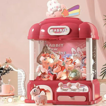 kawaiies-softtoys-plushies-kawaii-plush-Bunny Bear Rainbow Mini Claw Machine Toys 
