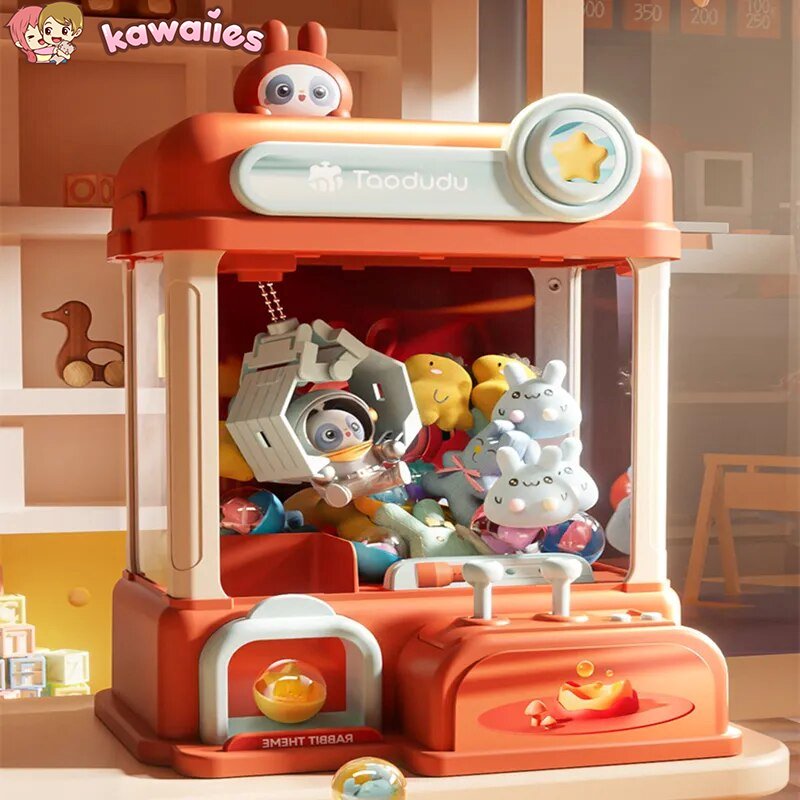 kawaiies-softtoys-plushies-kawaii-plush-Bunny Hat Panda Bear Mini Claw Machine Toys 