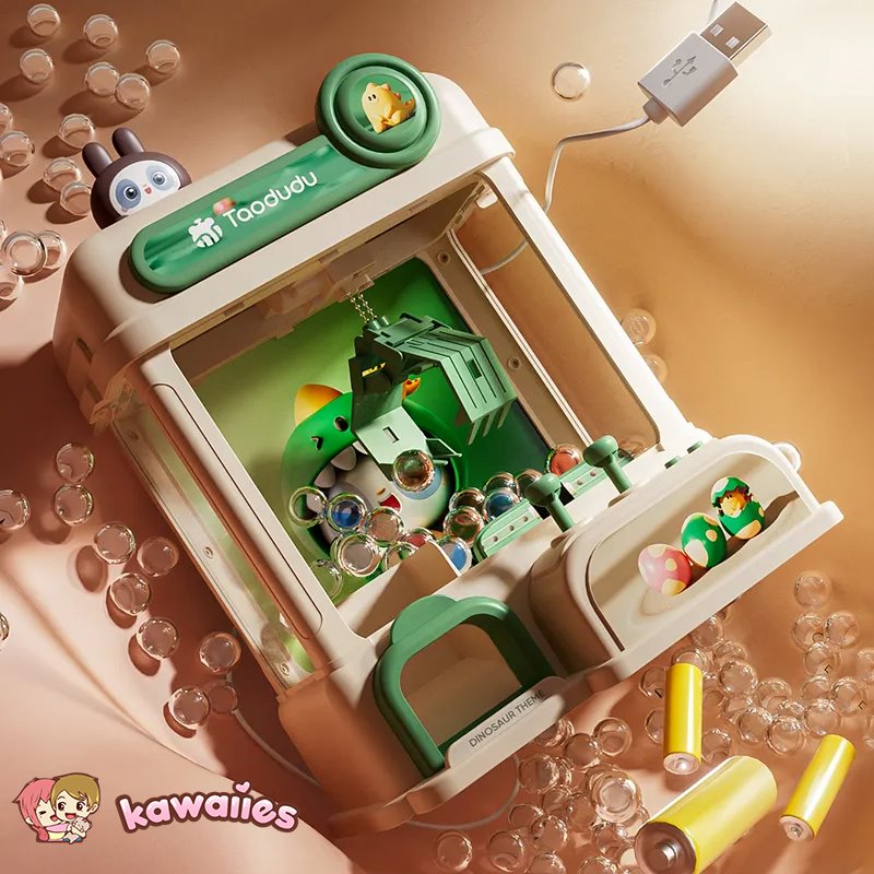 kawaiies-softtoys-plushies-kawaii-plush-Bunny Hat Panda Bear Mini Claw Machine Toys 