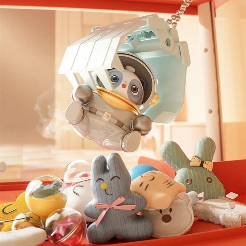 kawaiies-softtoys-plushies-kawaii-plush-Bunny Hat Panda Bear Mini Claw Machine Toys 