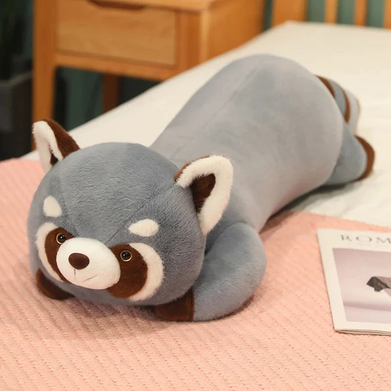 kawaiies-softtoys-plushies-kawaii-plush-Bushy and Buster the Lying Raccoon Plushies Soft toy Gray 50cm / 19in 