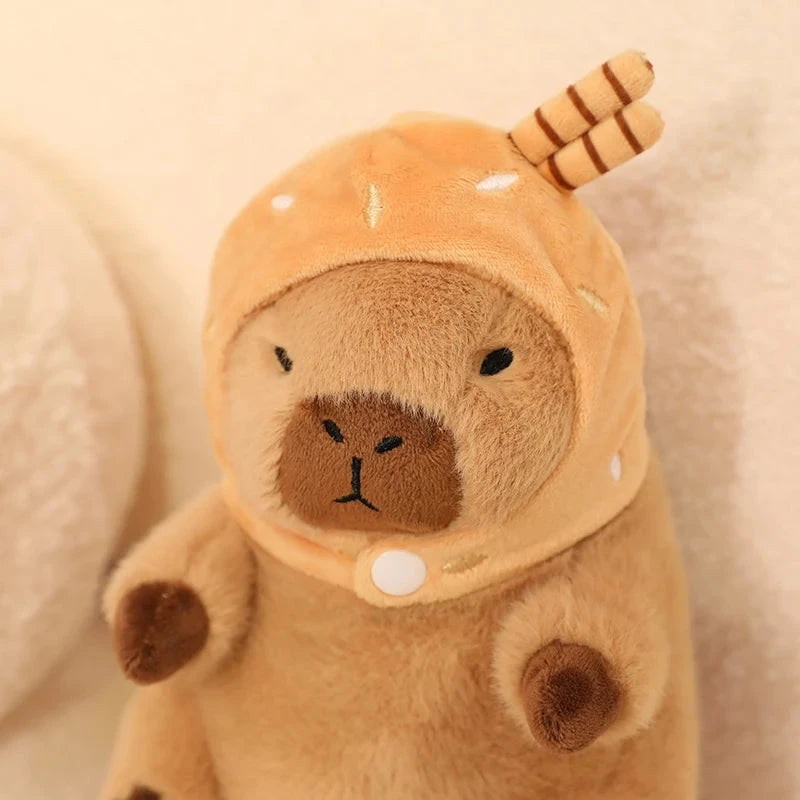 kawaiies-softtoys-plushies-kawaii-plush-Capybara Soft Ice Cream Waffle Plush Soft toy 