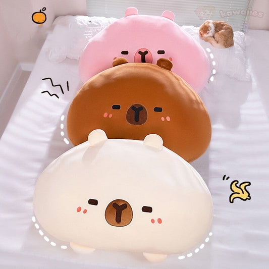 kawaiies-softtoys-plushies-kawaii-plush-Capybara Soft Mochi Plush Home Decor 