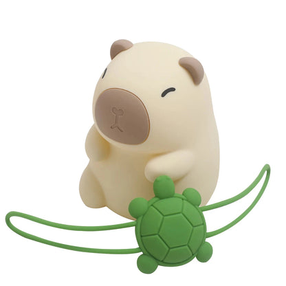 kawaiies-softtoys-plushies-kawaii-plush-Capybara Turtle Backpack LED Night Light Home Decor 