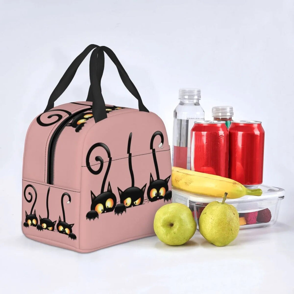 kawaiies-softtoys-plushies-kawaii-plush-Cat Illustration Halloween Themed Lunch Bags Bag 