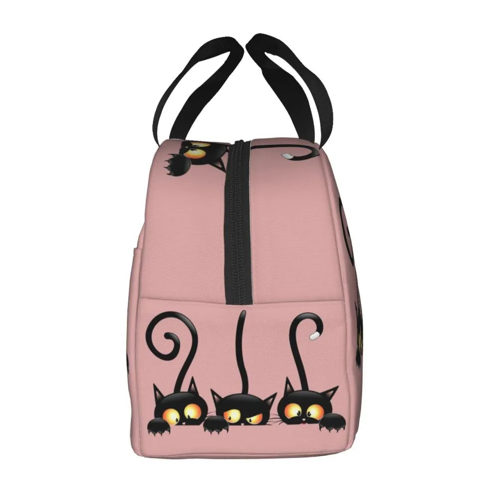 kawaiies-softtoys-plushies-kawaii-plush-Cat Illustration Halloween Themed Lunch Bags Bag 