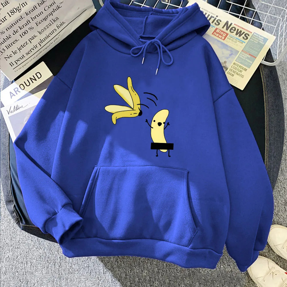 kawaiies-softtoys-plushies-kawaii-plush-Cheeky Naked Banana Unisex Hoodies Hoodies Blue S 