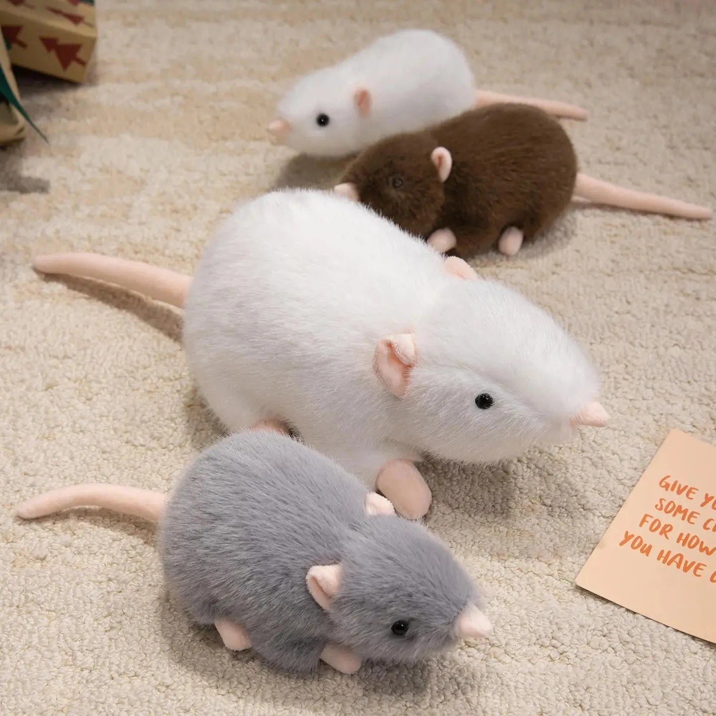 kawaiies-softtoys-plushies-kawaii-plush-Cheesingtons the Lovable Mouse Plushie Family Soft toy 