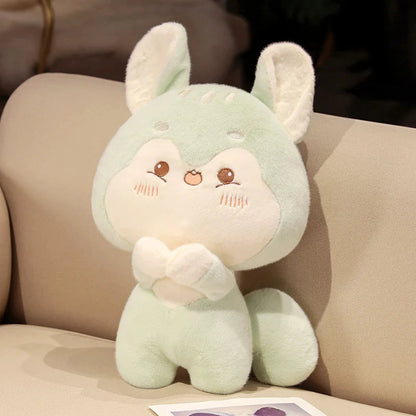 kawaiies-softtoys-plushies-kawaii-plush-Chibi Squirrel Buddies Soft toy Green 8in / 20cm 