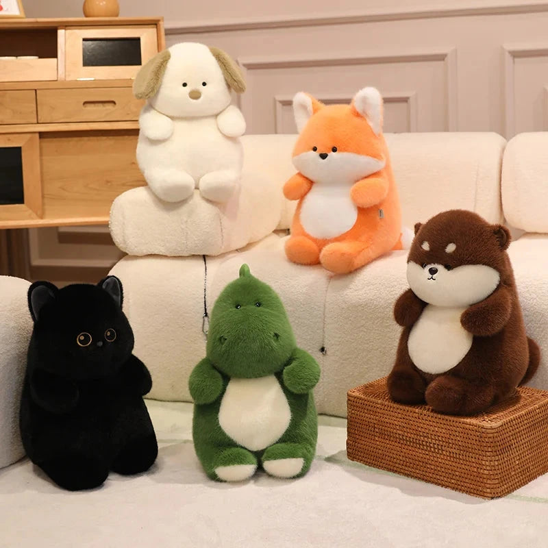 kawaiies-softtoys-plushies-kawaii-plush-Chonky Fuzzy Animal Plush Friends Soft toy 