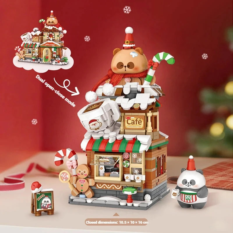 kawaiies-softtoys-plushies-kawaii-plush-Christmas Foldable Panda Shops Micro Building Sets Build it 
