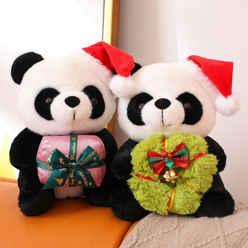 kawaiies-softtoys-plushies-kawaii-plush-Christmas Santa Panda Plushies Soft toy 