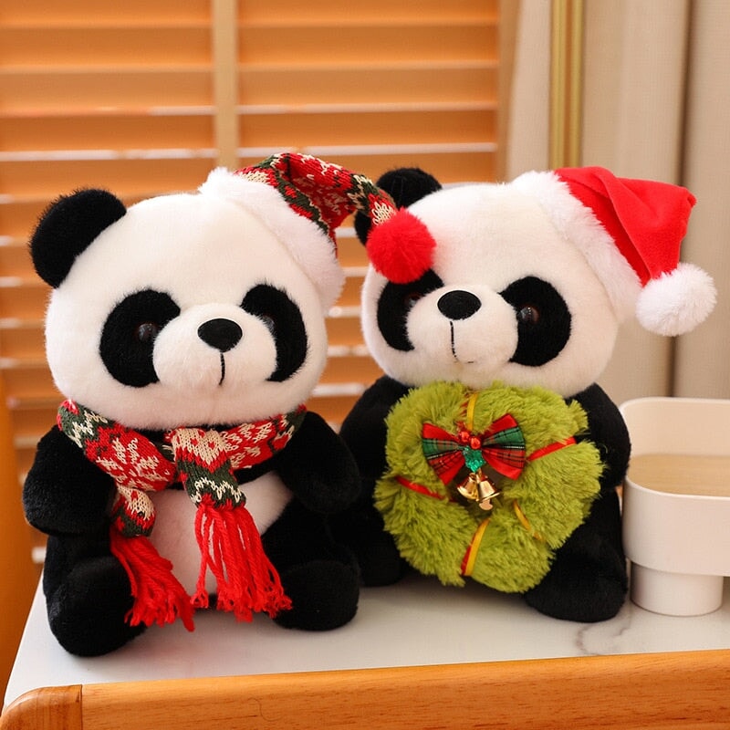 kawaiies-softtoys-plushies-kawaii-plush-Christmas Santa Panda Plushies Soft toy 