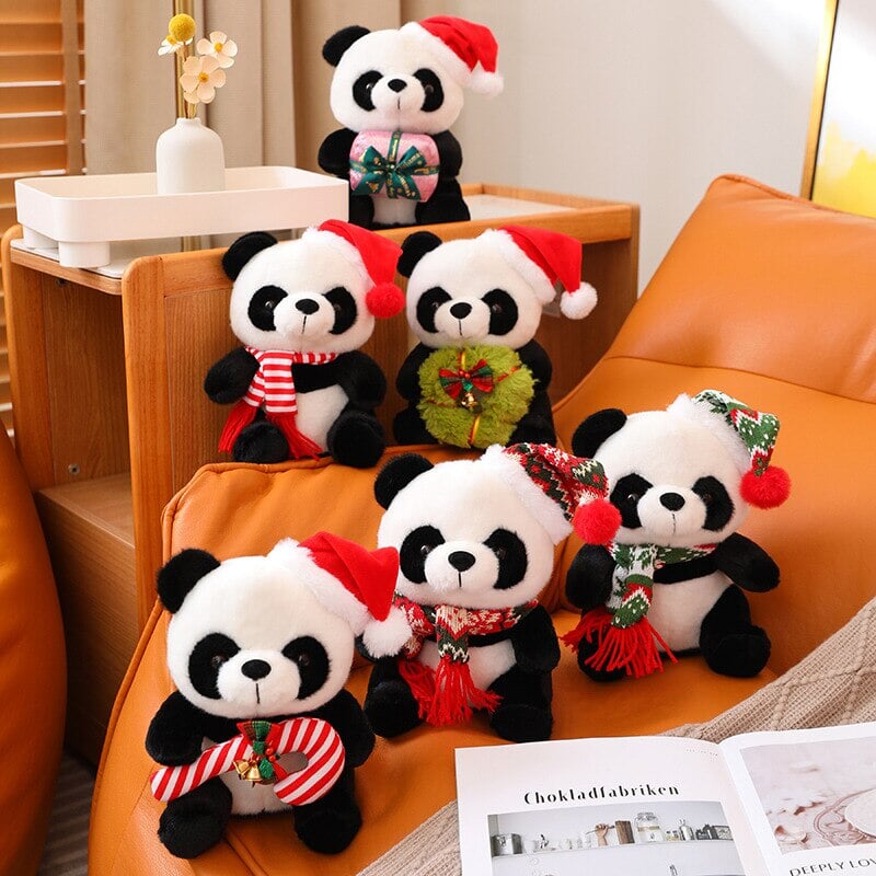 kawaiies-softtoys-plushies-kawaii-plush-Christmas Santa Panda Plushies Soft toy 