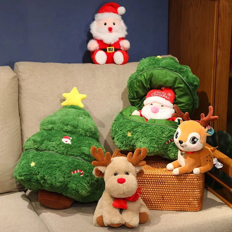 kawaiies-softtoys-plushies-kawaii-plush-Christmas Tree Santa Rudolph Plushie Collection Soft toy 