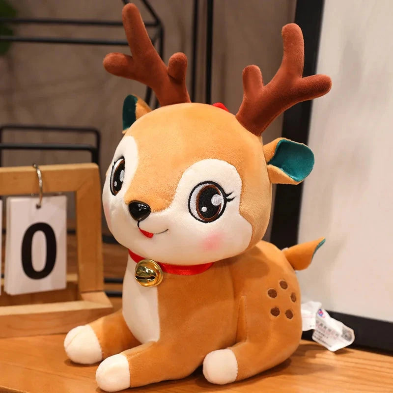 kawaiies-softtoys-plushies-kawaii-plush-Christmas Tree Santa Rudolph Plushie Collection Soft toy Bambi (20cm) 