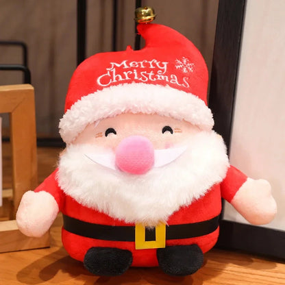 kawaiies-softtoys-plushies-kawaii-plush-Christmas Tree Santa Rudolph Plushie Collection Soft toy Santa (20cm) 