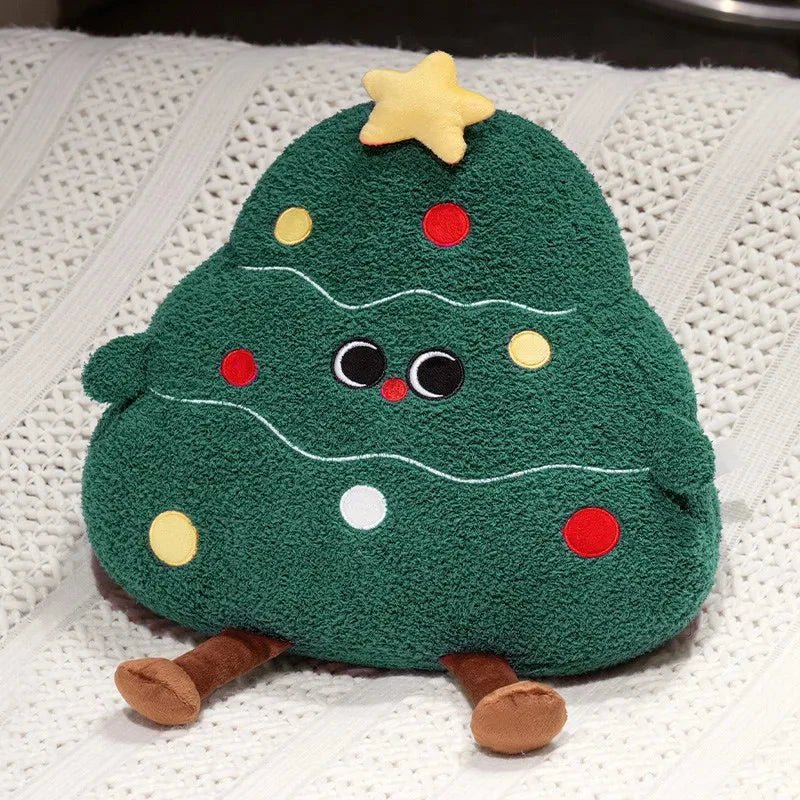 kawaiies-softtoys-plushies-kawaii-plush-Chubby Christmas Tree Reindeer Santa Snowman Plushies Soft toy Tree 