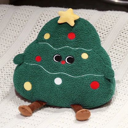 kawaiies-softtoys-plushies-kawaii-plush-Chubby Christmas Tree Reindeer Santa Snowman Plushies Soft toy Tree 