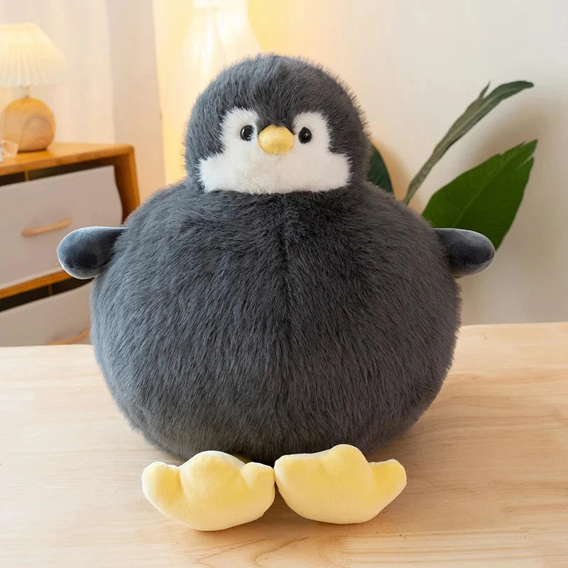 kawaiies-softtoys-plushies-kawaii-plush-Chubby Round Penguin Plushie Soft toy 