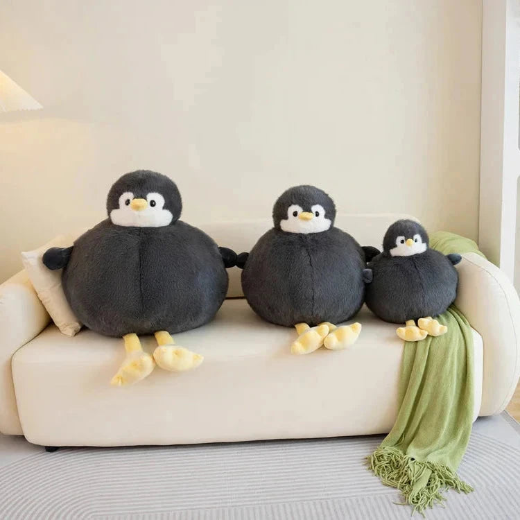 kawaiies-softtoys-plushies-kawaii-plush-Chubby Round Penguin Plushie Soft toy 
