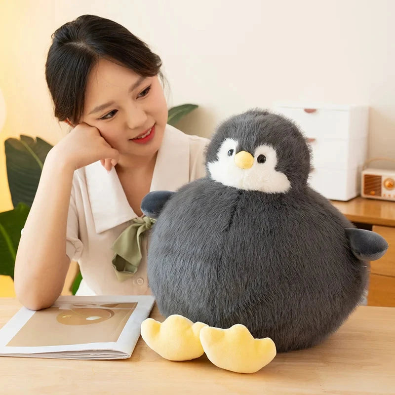 kawaiies-softtoys-plushies-kawaii-plush-Chubby Round Penguin Plushie Soft toy 