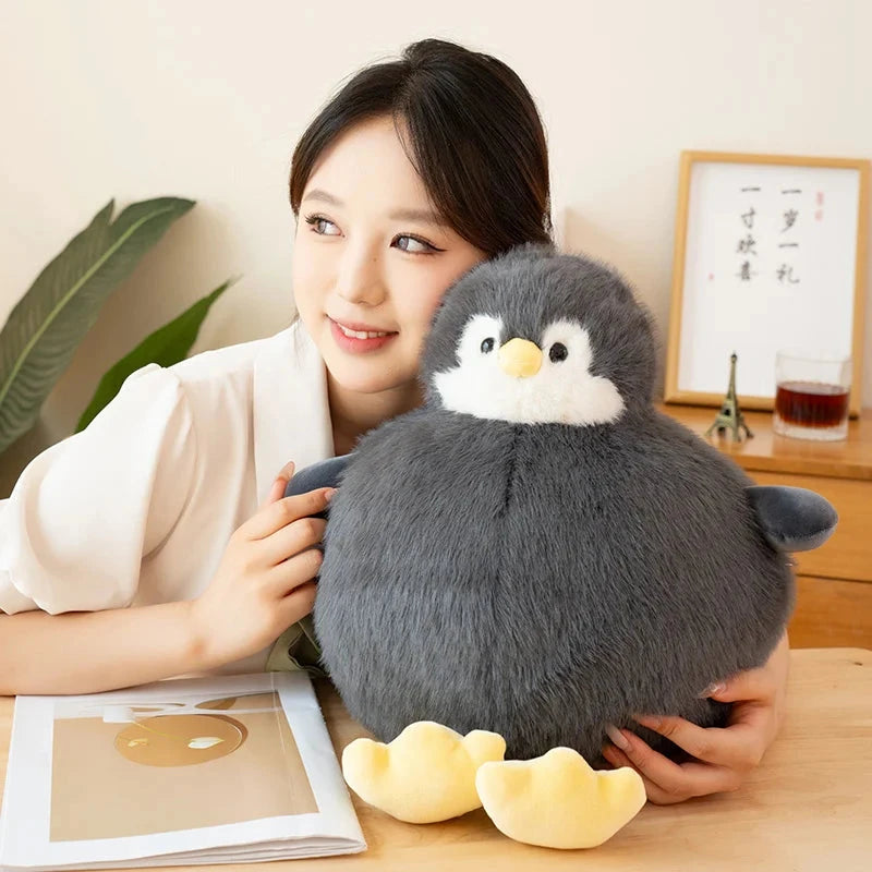kawaiies-softtoys-plushies-kawaii-plush-Chubby Round Penguin Plushie Soft toy 