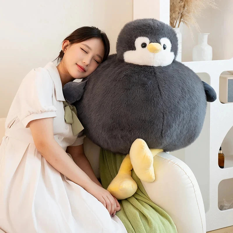 kawaiies-softtoys-plushies-kawaii-plush-Chubby Round Penguin Plushie Soft toy 