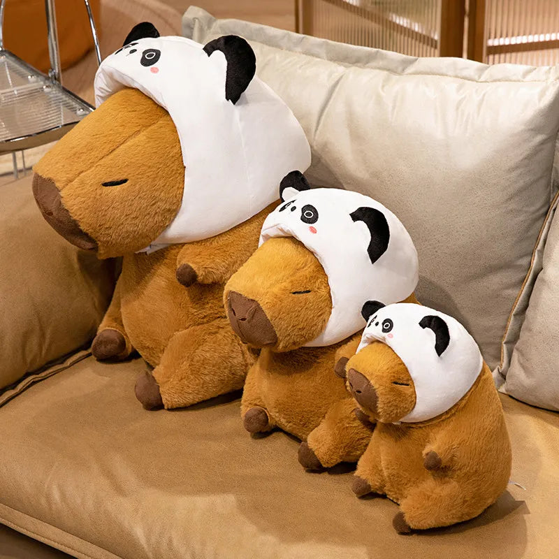 kawaiies-softtoys-plushies-kawaii-plush-Chunky Kawaii Capybara Plush with Hat Soft toy 