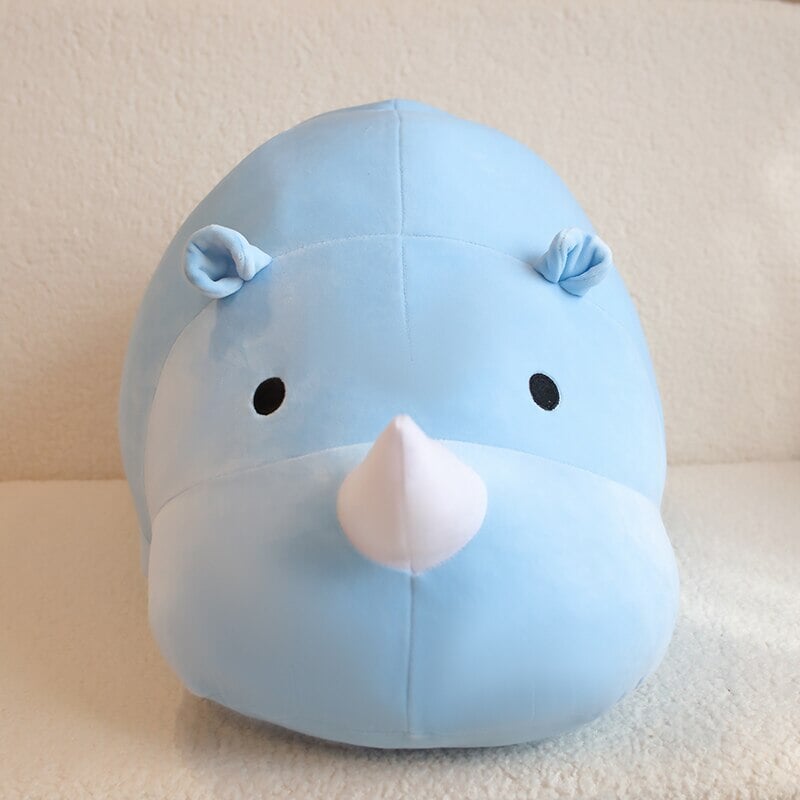 kawaiies-softtoys-plushies-kawaii-plush-Cleo the Kawaii Chunky Rhino Plush | NEW Soft toy 40cm 