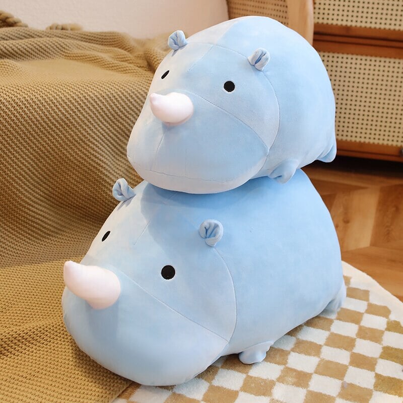 kawaiies-softtoys-plushies-kawaii-plush-Cleo the Kawaii Chunky Rhino Plush | NEW Soft toy 