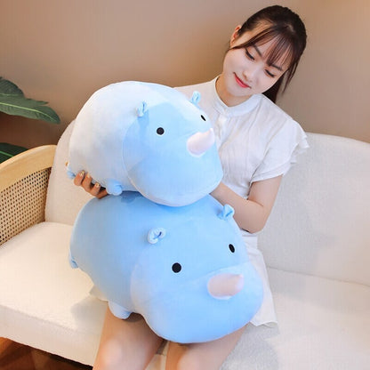 kawaiies-softtoys-plushies-kawaii-plush-Cleo the Kawaii Chunky Rhino Plush | NEW Soft toy 