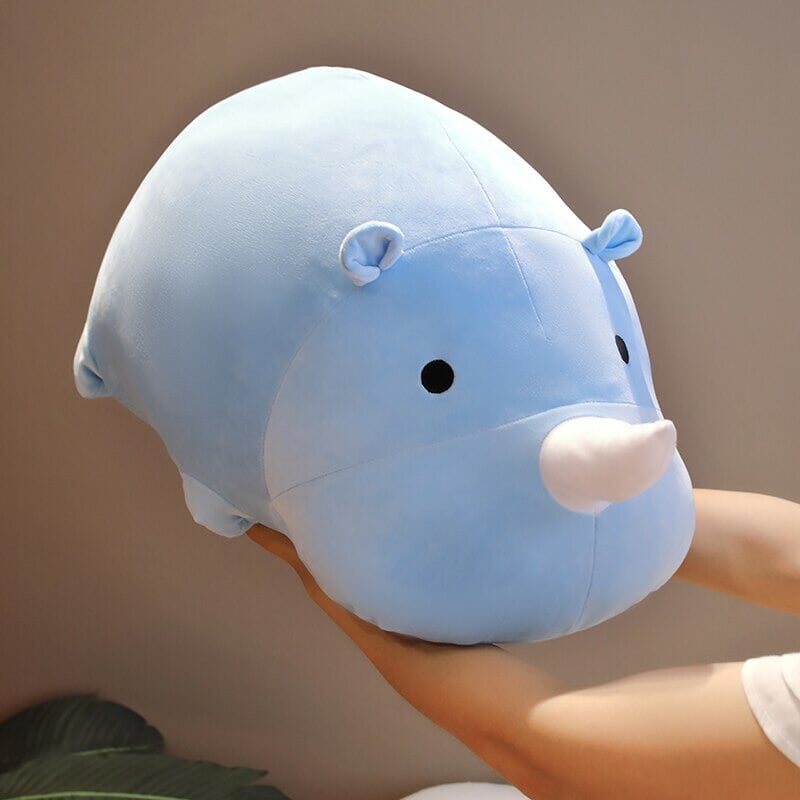 kawaiies-softtoys-plushies-kawaii-plush-Cleo the Kawaii Chunky Rhino Plush | NEW Soft toy 