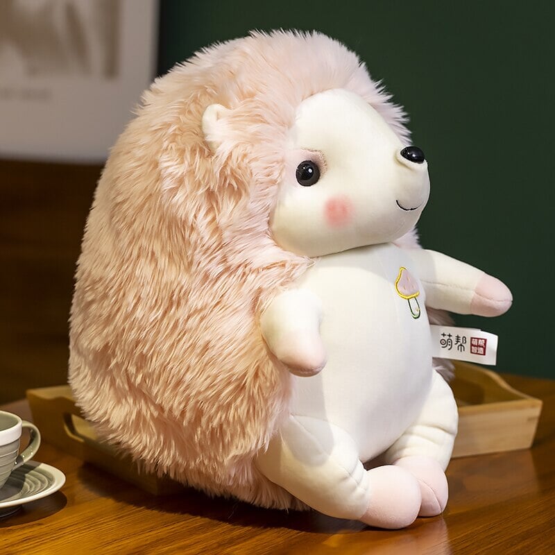 kawaiies-softtoys-plushies-kawaii-plush-Colorful Sitting Hedgehog Family Plushies | NEW Soft toy 25cm Pink 