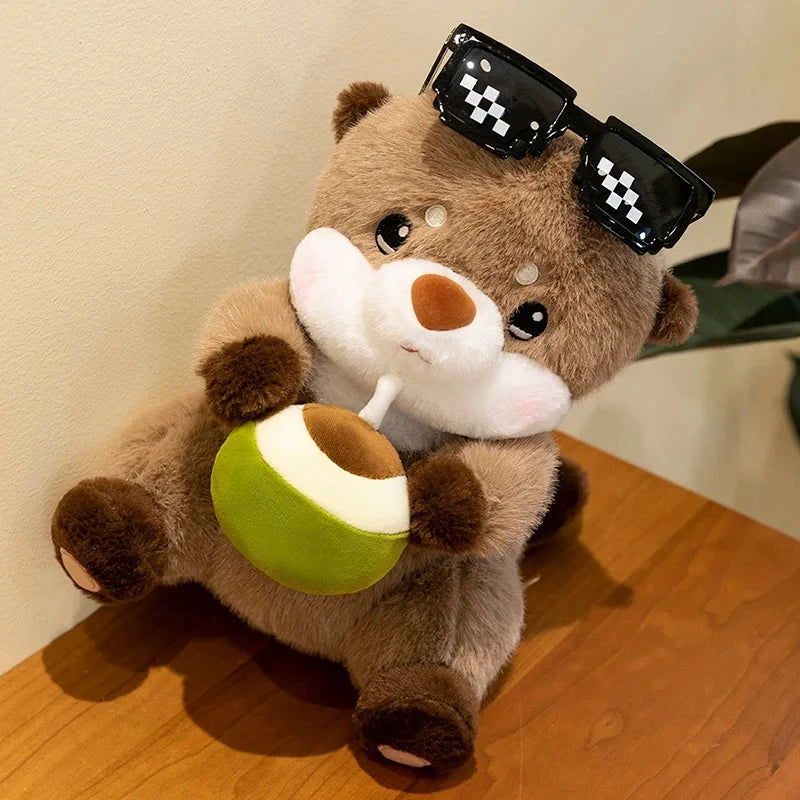 kawaiies-softtoys-plushies-kawaii-plush-Cool Coconut Otter Plush Soft toy 27cm 